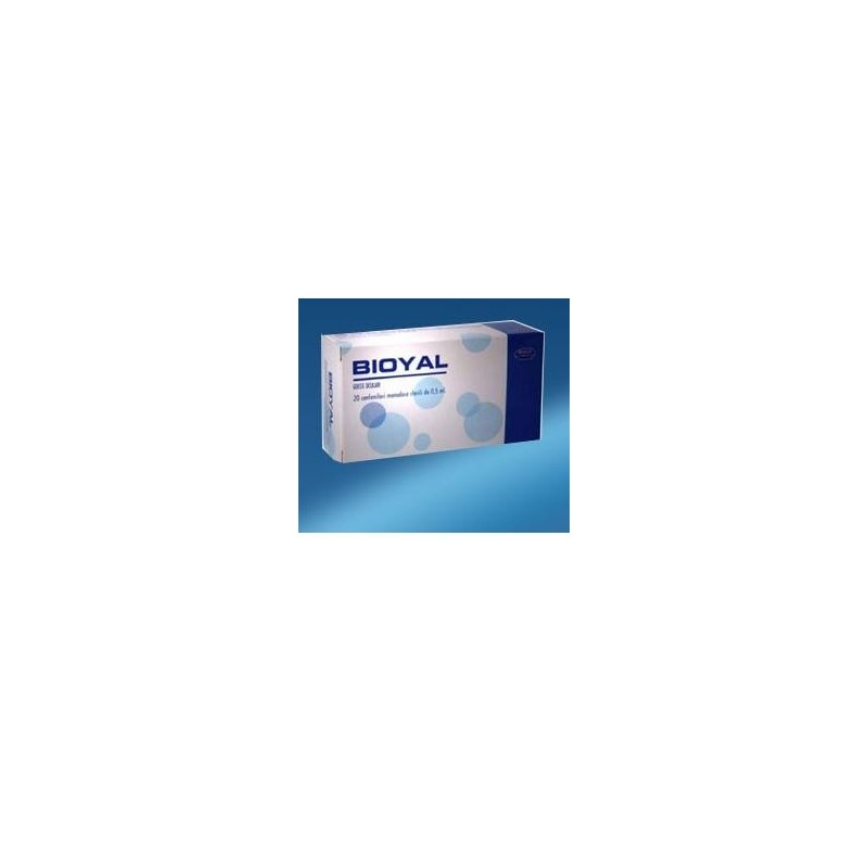 Bioyal Gocce Oculari Collirio per Idratazione e Sollievo 20 Monodose da 0,5 ml Bioyal Gocce Oculari Collirio per Idratazione e Sollievo 20 Monodose da 0,5 ml