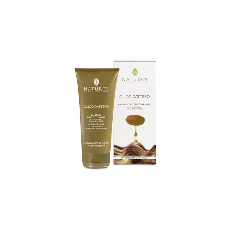 Nature's Olio di Dattero Balsamo Ristrutturante per Capelli 200ml Nature's Olio di Dattero Balsamo Ristrutturante per Capelli 200ml