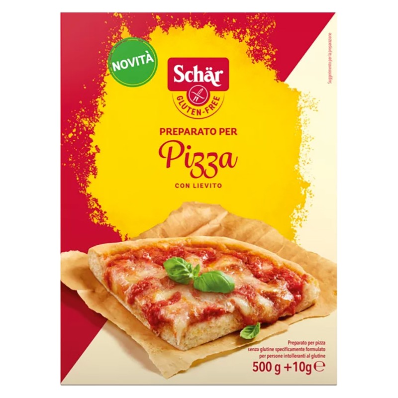 Schar Preparato Pizza Mix per Pizza Senza Glutine 500 g Schar Preparato Pizza Mix per Pizza Senza Glutine 500 g