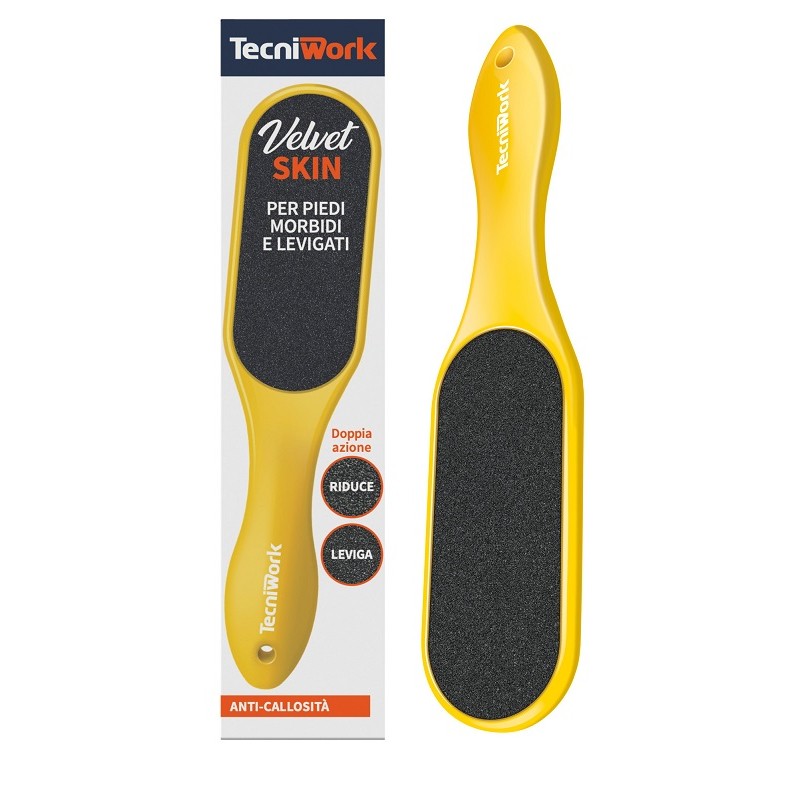 Tecniwork Raspa Velvet Skin Giallo per Calli Maxi Formato – Raspa Professionale Piedi Maxi Tecniwork Raspa Velvet Skin Giallo per Calli Maxi Formato – Raspa Professionale Piedi Maxi