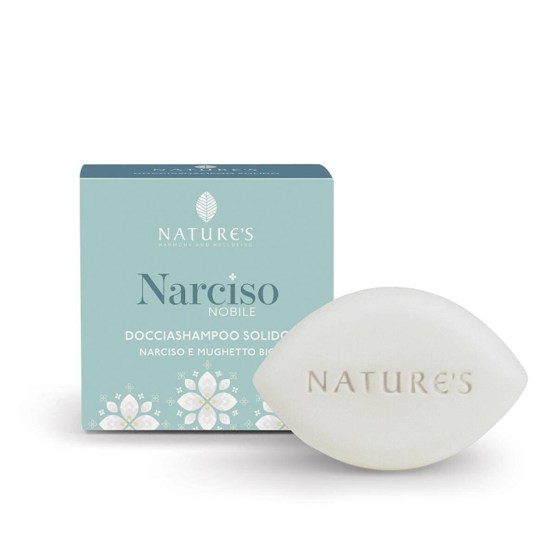 Nature's Narciso Nobile Docciashampoo Solido per Pelle e Capelli 60 g Nature's Narciso Nobile Docciashampoo Solido per Pelle e Capelli 60 g