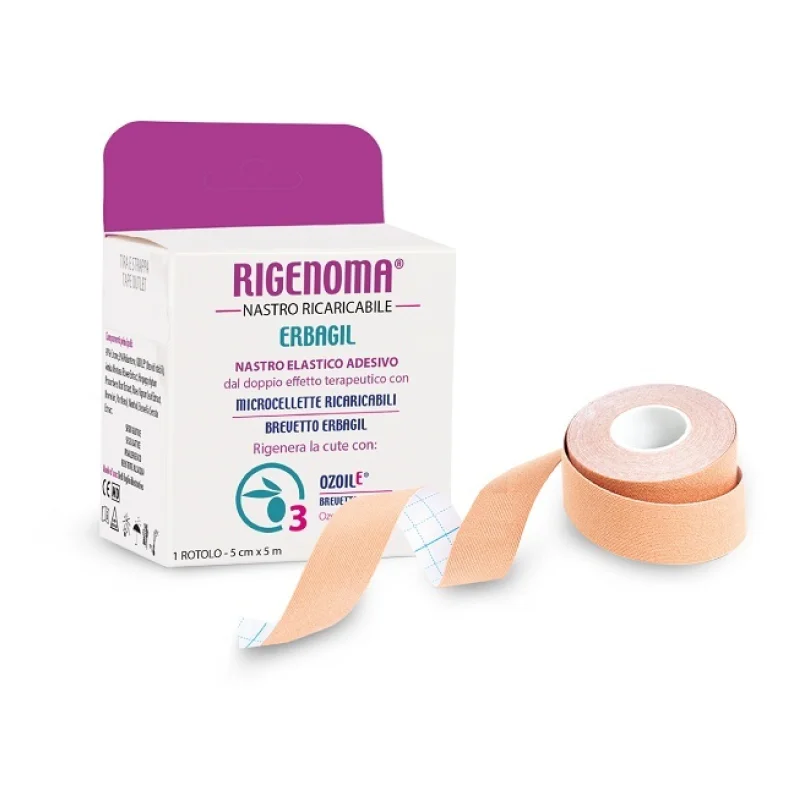 Rigenoma Nastro Ricaricabile per Ripristino Cute 5 cm x 5 m