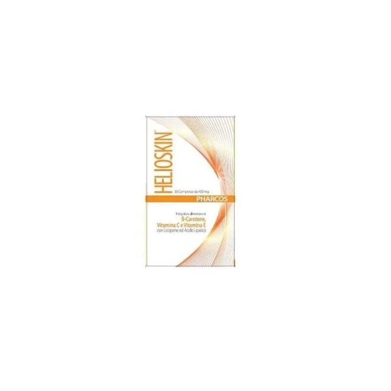 Biodue Helioskin D-plus Pharcos integratore solare per protezione pelle 30 compresse Biodue Helioskin D-plus Pharcos integratore solare per protezione pelle 30 compresse