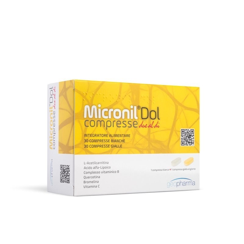 Micronil Dol Integratore per Metabolismo Energetico 30 Compresse