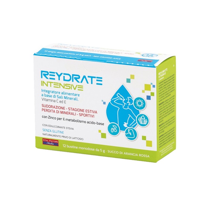 Reydrate Intensive per Ripristino Sali Minerali 12 Bustine Reydrate Intensive per Ripristino Sali Minerali 12 Bustine