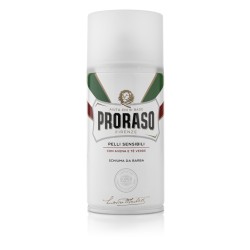 flacone di Proraso Schiuma Barba Pelli Sensibili per Rasatura Delicata 50ml