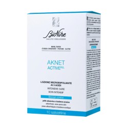 confezione di Bionike Aknet Peeling Esfoliante Viso e Corpo Pelle Impura 10 Salviette confezione di Bionike Aknet Peeling Esfoliante Viso e Corpo Pelle Impura 10 Salviette