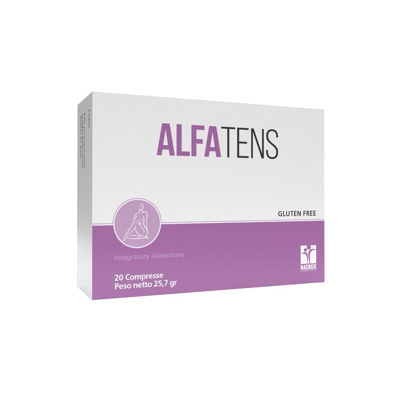Nacros Alfatens integratore magnesio e acido alfa lipoico per benessere muscolare e nervoso 20 compresse Nacros Alfatens integratore magnesio e acido alfa lipoico per benessere muscolare e nervoso 20 compresse