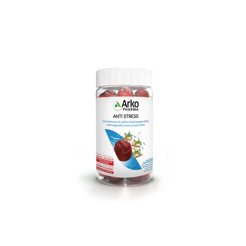 Arkopharma Arkogummies Ashwagandha per Stress 60 Gummies Arkopharma Arkogummies Ashwagandha per Stress 60 Gummies