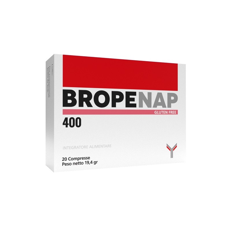 BROPENAP 400 per Infiammazione e Digestione 20 Compresse