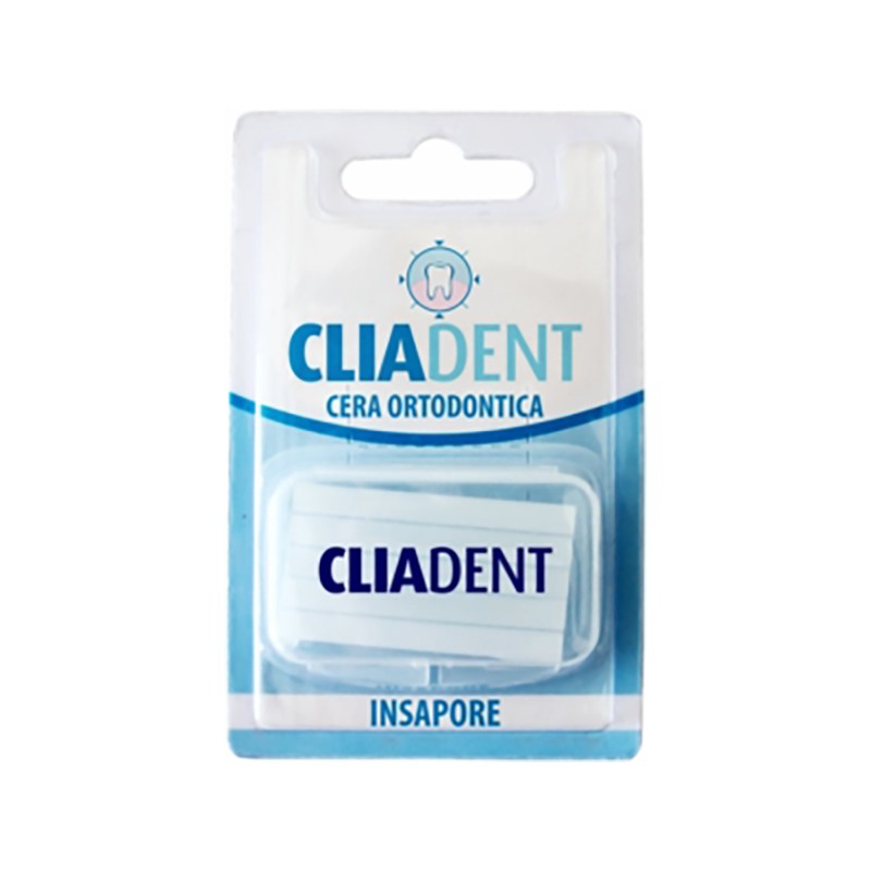 Budetta Farma Cliadent Cera Ortodontica Insapore per Protezione Apparecchio Blister 5 Strip