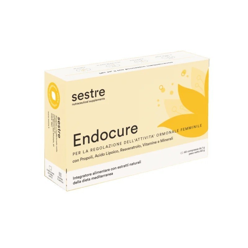 Endocure per Supporto Antiossidante e Ciclo Mestruale 60 Compresse