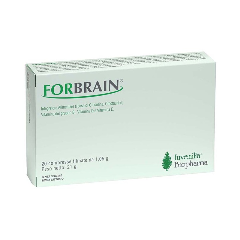 Forbrain Integratore Sistema Nervoso ed Energia 20 Compresse