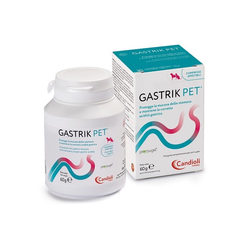 Candioli Gastrik Pet per Stomaco Cani e Gatti 30 Compresse Candioli Gastrik Pet per Stomaco Cani e Gatti 30 Compresse