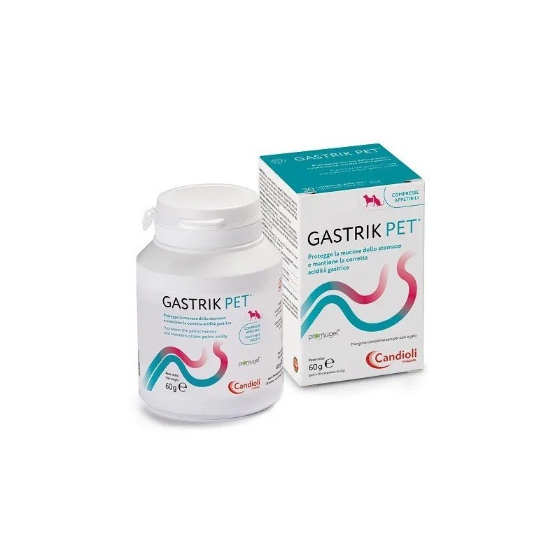 Candioli Gastrik Pet per Stomaco Cani e Gatti 30 Compresse Candioli Gastrik Pet per Stomaco Cani e Gatti 30 Compresse