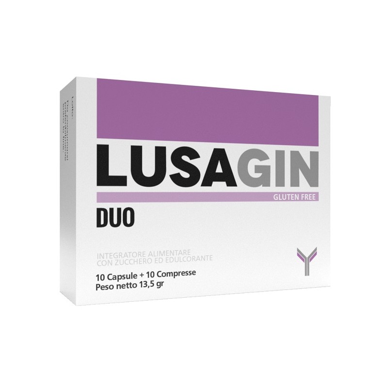 Lusagin Duo 10 Capsule + 10 Compresse Lusagin Duo 10 Capsule + 10 Compresse