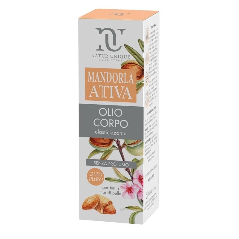 Mandorla Attiva Olio Corpo Senza Profumo nutriente per pelle sensibile 200ml Mandorla Attiva Olio Corpo Senza Profumo nutriente per pelle sensibile 200ml
