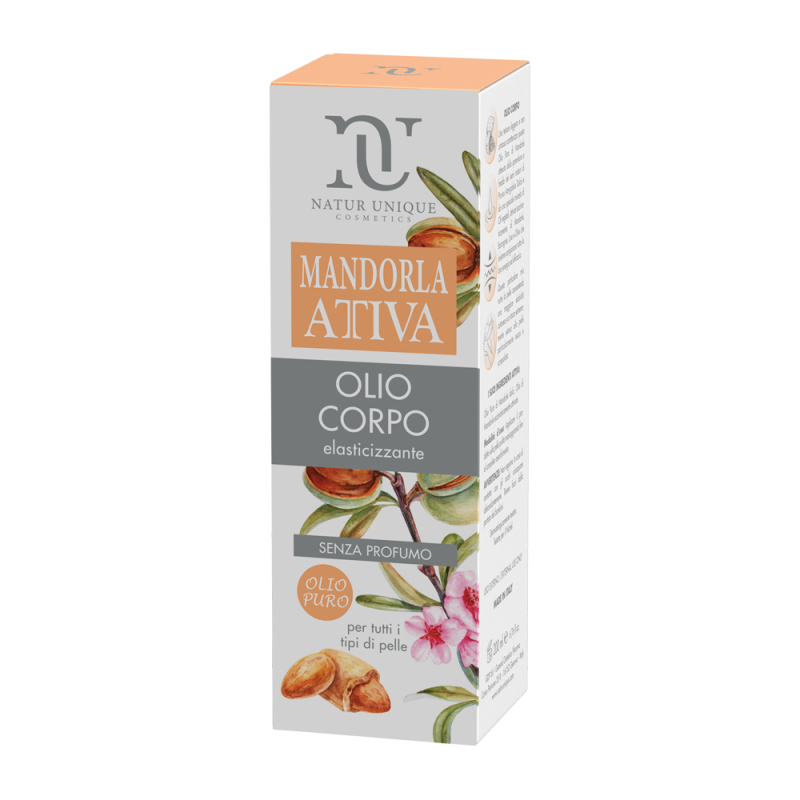 Mandorla Attiva Olio Corpo Senza Profumo nutriente per pelle sensibile 200ml Mandorla Attiva Olio Corpo Senza Profumo nutriente per pelle sensibile 200ml