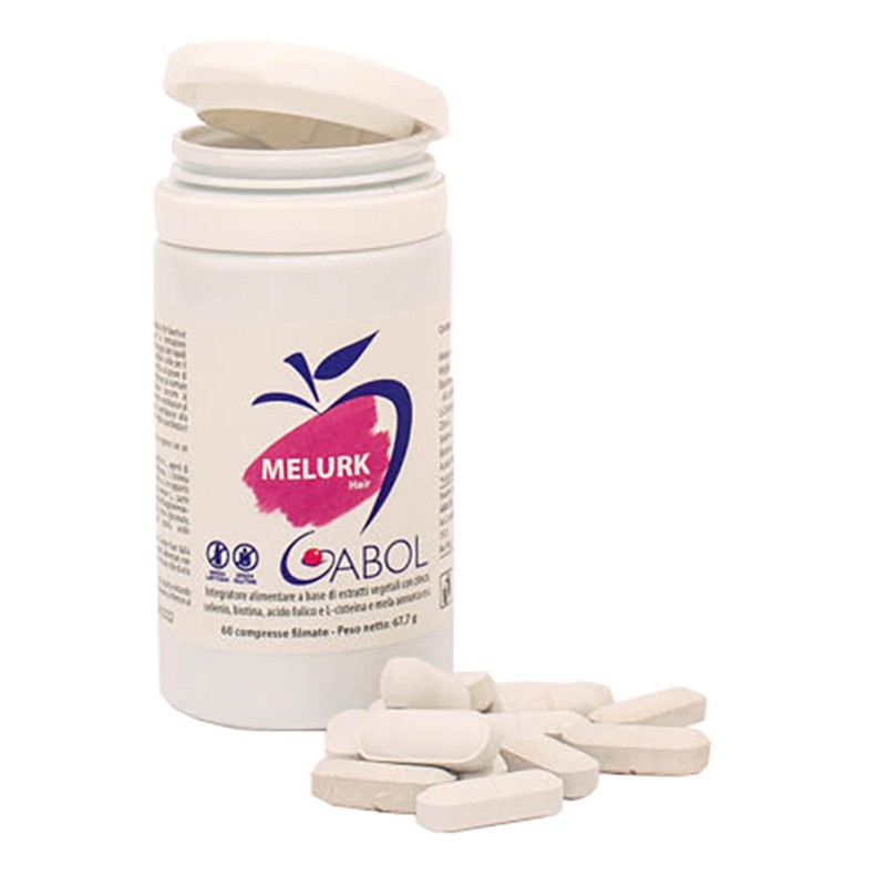 Gabol Melurk Hair integratore per ricrescita e caduta capelli 60 compresse