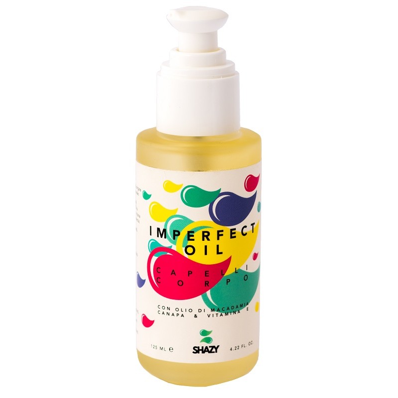 Shazy Imperfect Oil per Nutrizione Capelli e Pelle 125 ml Shazy Imperfect Oil per Nutrizione Capelli e Pelle 125 ml
