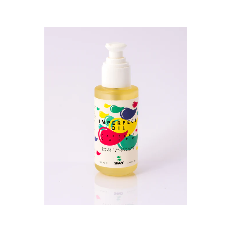 Shazy Imperfect Oil per Nutrizione Capelli e Pelle 125 ml Shazy Imperfect Oil per Nutrizione Capelli e Pelle 125 ml