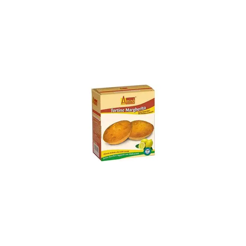 Nove Alpi Amino' Le Tortine Margherita snack dolce a basso contenuto di zuccheri 4x52,5g