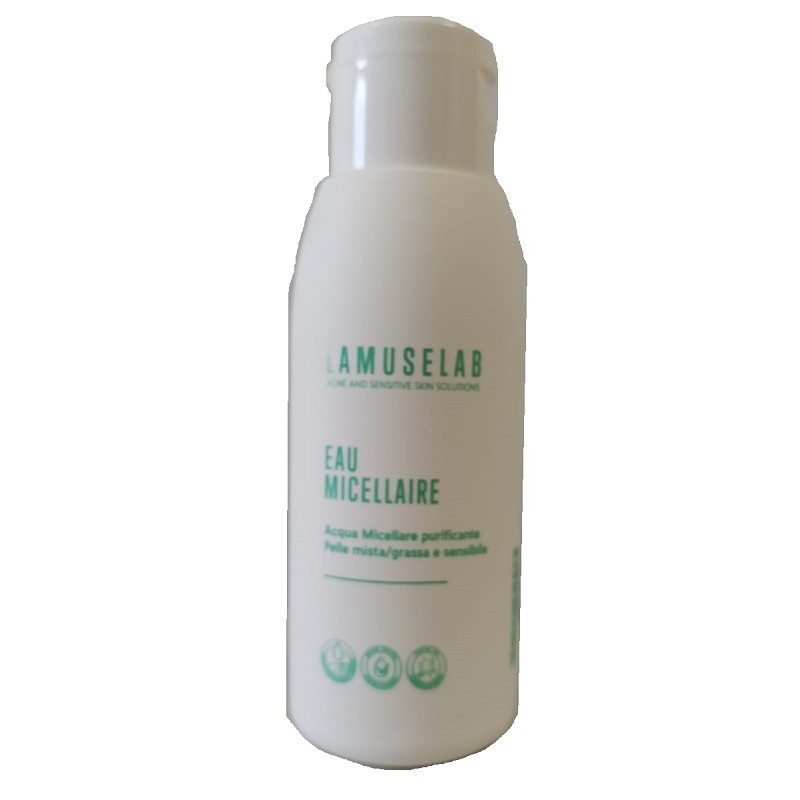 Lamuselab Eau Micellaire Acqua Micellare Viso Pelle Grassa 100ml Lamuselab Eau Micellaire Acqua Micellare Viso Pelle Grassa 100ml