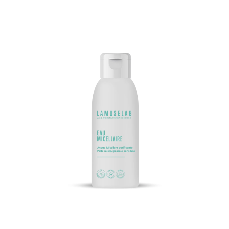 Lamuselab Eau Micellaire Acqua Micellare Viso Pelle Grassa 100ml Lamuselab Eau Micellaire Acqua Micellare Viso Pelle Grassa 100ml