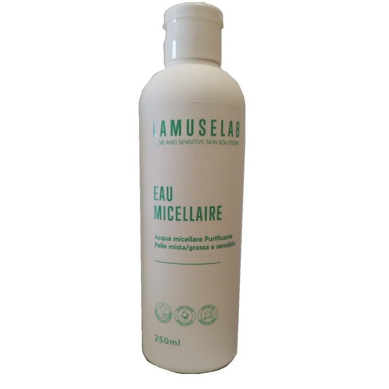 Lamuselab Eau Micellaire Acqua Micellare Struccante Pelle Grassa 250ml Lamuselab Eau Micellaire Acqua Micellare Struccante Pelle Grassa 250ml