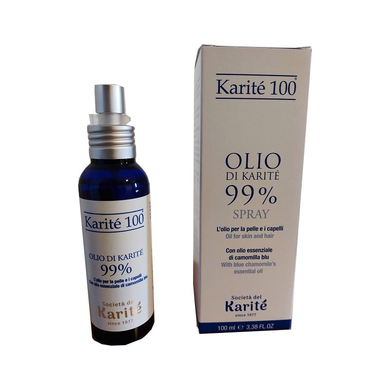 Labioelite Karite 100 Olio spray per nutrire pelle e capelli 100ml Labioelite Karite 100 Olio spray per nutrire pelle e capelli 100ml