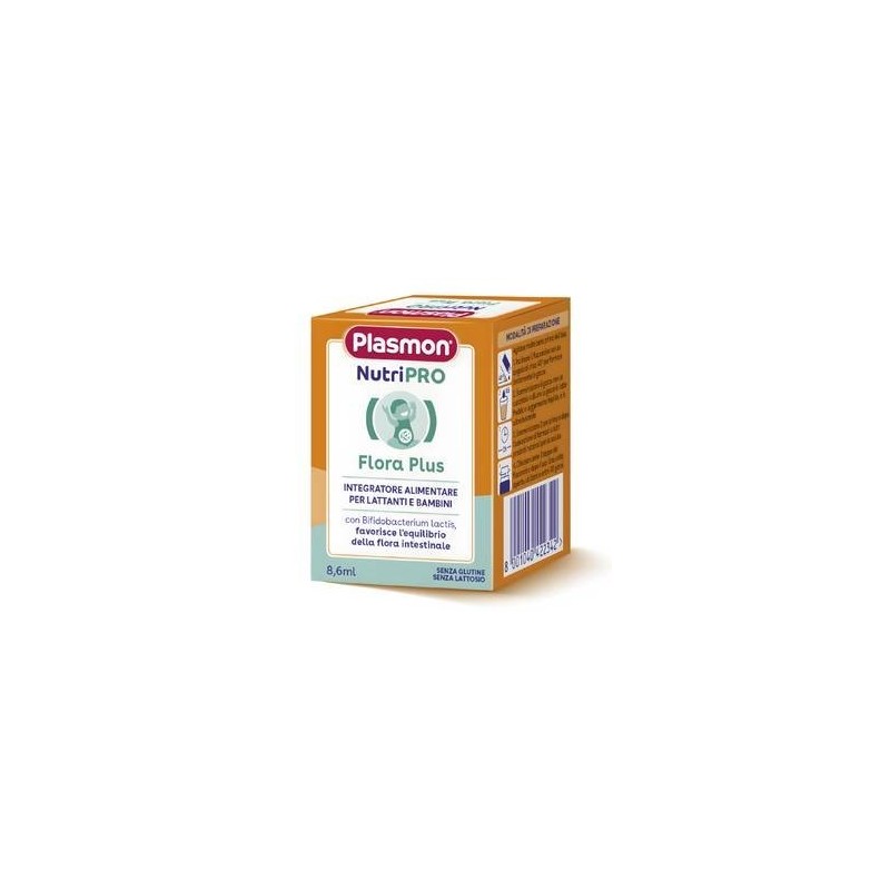 Plasmon NutriPRO Flora Plus per Equilibrio Intestinale 8,6ml Plasmon NutriPRO Flora Plus per Equilibrio Intestinale 8,6ml