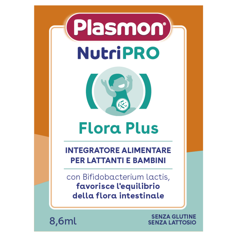 Plasmon NutriPRO Flora Plus per Equilibrio Intestinale 8,6ml Plasmon NutriPRO Flora Plus per Equilibrio Intestinale 8,6ml