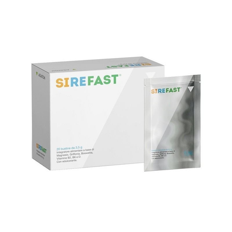 Sirefast Integratore per Benessere Mentale e Fisico 20 Bustine