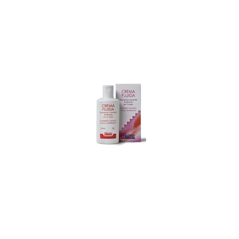 Argital Crema Fluida crema corpo tonificante e idratante 200ml