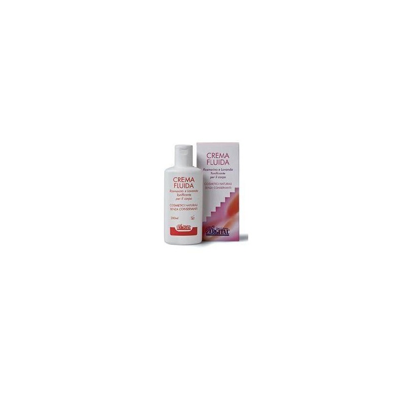Argital Crema Fluida crema corpo tonificante e idratante 200ml