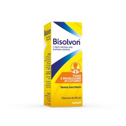 confezione di Bisolvon Soluzione Orale 2 Mg/ml Mucolitico per Tosse e Catarro 40 ml confezione di Bisolvon Soluzione Orale 2 Mg/ml Mucolitico per Tosse e Catarro 40 ml