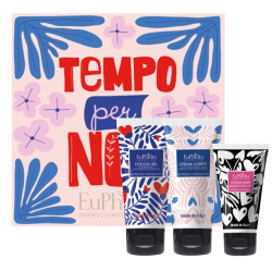 Euphidra Tempo per Noi Doccia Gel 100ml + Crema Corpo 100ml + Crema Mani 50ml Euphidra Tempo per Noi Doccia Gel 100ml + Crema Corpo 100ml + Crema Mani 50ml
