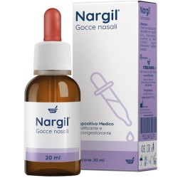 Nargil Gocce Nasali Dispositivo Medico per Naso Chiuso 20ml