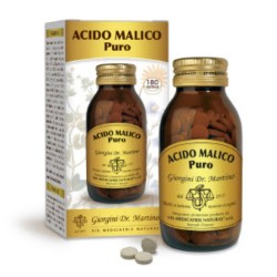 confezione di Dr.Giorgini Acido Malico Puro Integratore Energizzante 180 Pastiglie