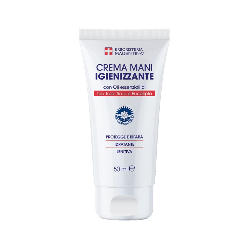 Erboristeria Magentina Igienizzante Crema Mani idratante protettiva 50ml Erboristeria Magentina Igienizzante Crema Mani idratante protettiva 50ml