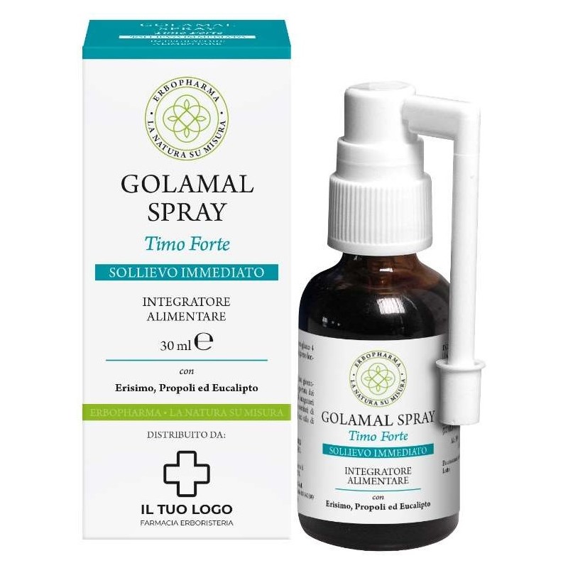 Erboristeria Magentina Golamal Spray per Gola e Vie Respiratorie 30ml Erboristeria Magentina Golamal Spray per Gola e Vie Respiratorie 30ml