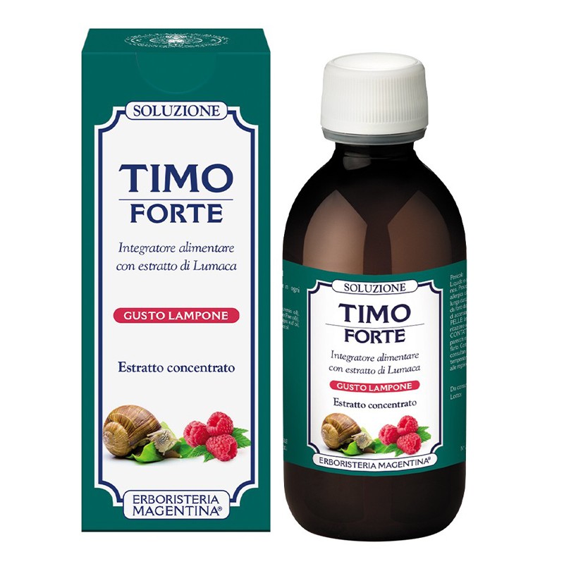 Erboristeria Magentina Timo Forte Bava Lumaca Soluzione per Vie Respiratorie 150ml