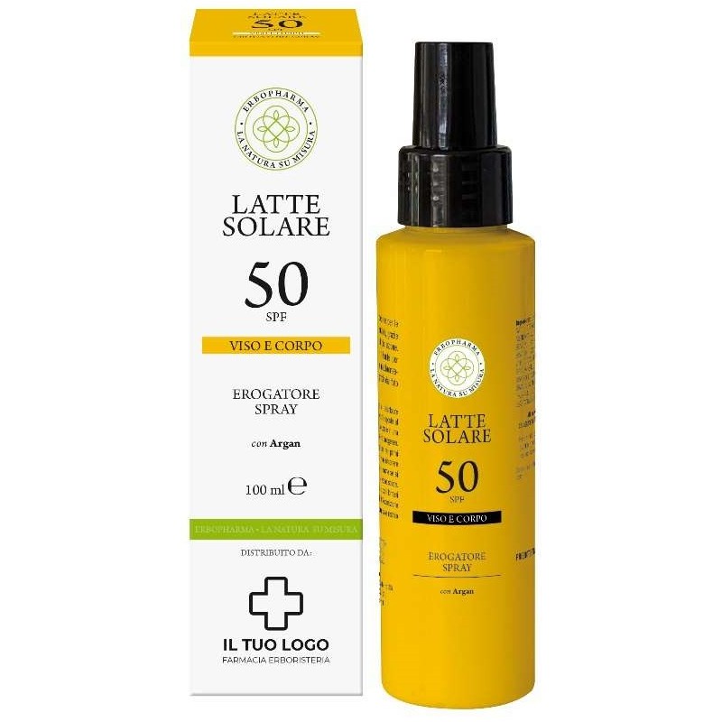 Erboristeria Magentina Erbopharma Latte Solare Spf50+ Protezione Solare Spray 100ml per Pelli Sensibili Erboristeria Magentina Erbopharma Latte Solare Spf50+ Protezione Solare Spray 100ml per Pelli Sensibili