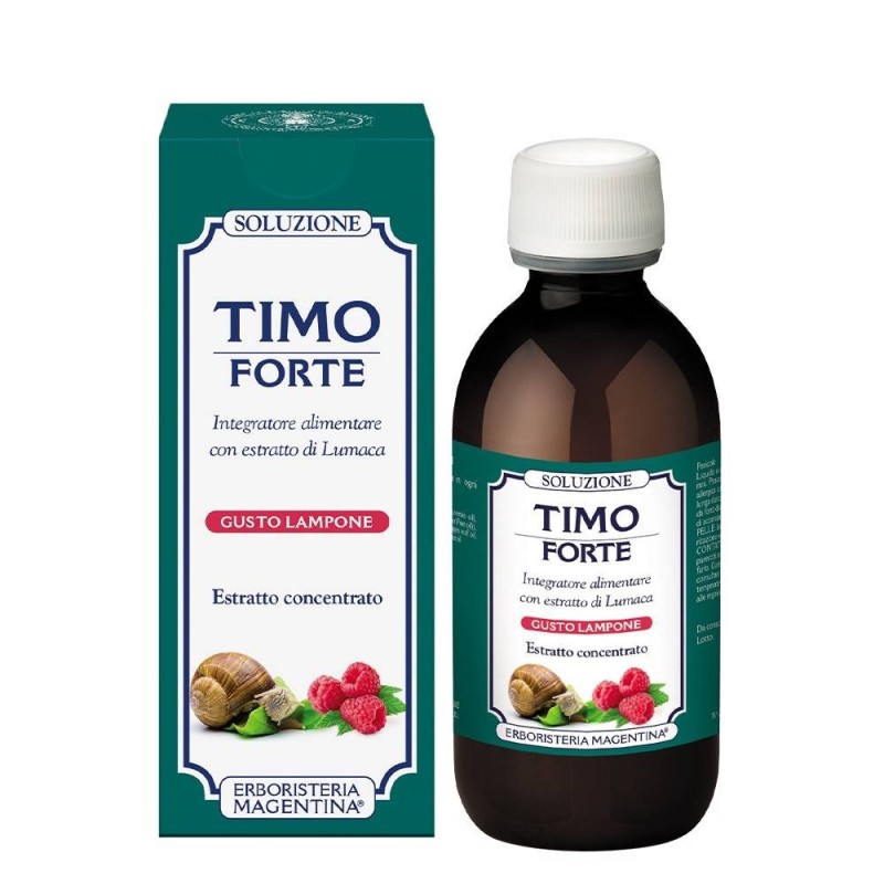 Erboristeria Magentina Timo Forte Bava Lumaca Soluzione per Vie Respiratorie 150ml