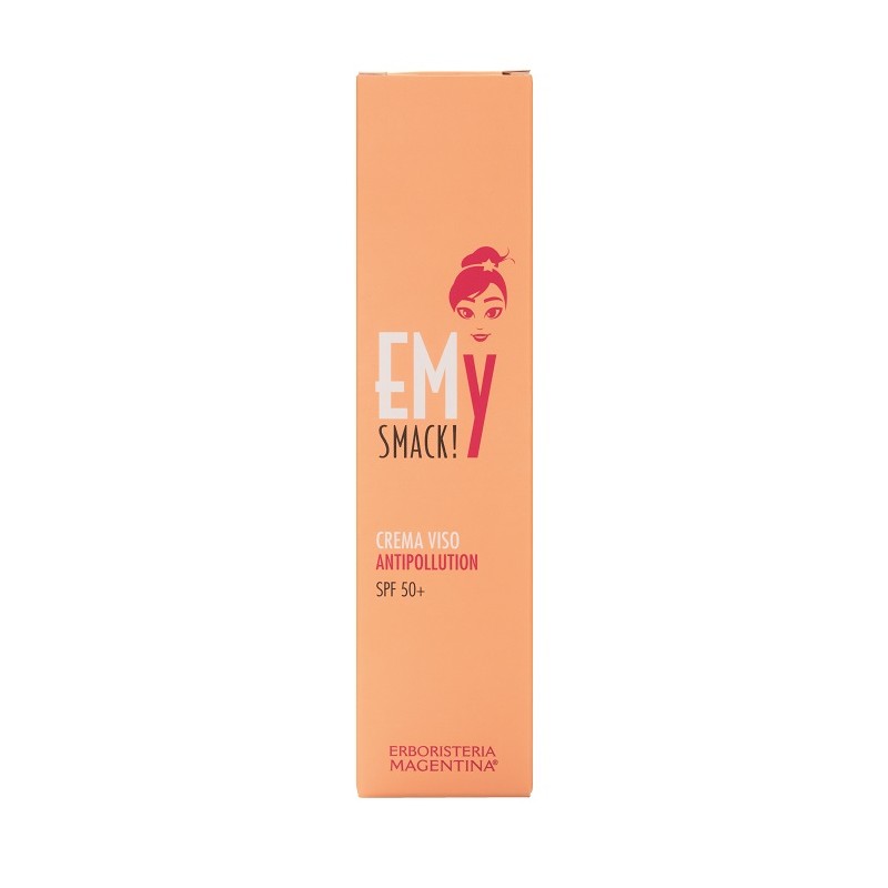Erboristeria Magentina Emy Crema Viso Antipollution protezione viso SPF 50+ 50ml Erboristeria Magentina Emy Crema Viso Antipollution protezione viso SPF 50+ 50ml