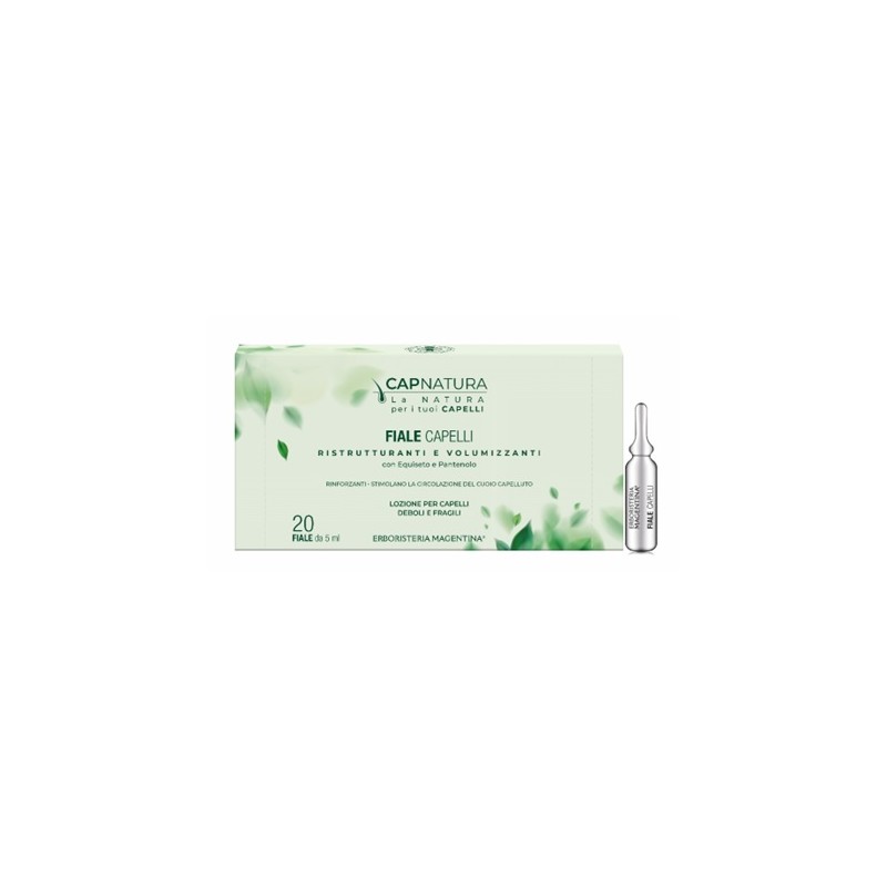 Erboristeria Magentina Capnatura Fiale Rinforzanti trattamento rinforzante capelli 20 fiale da 5 ml