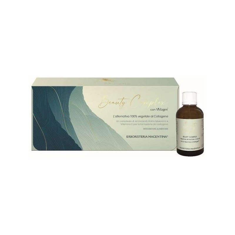 Erboristeria Magentina Collagene Beauty Complex per Pelle e Benessere 10 Flaconcini da 30 ml