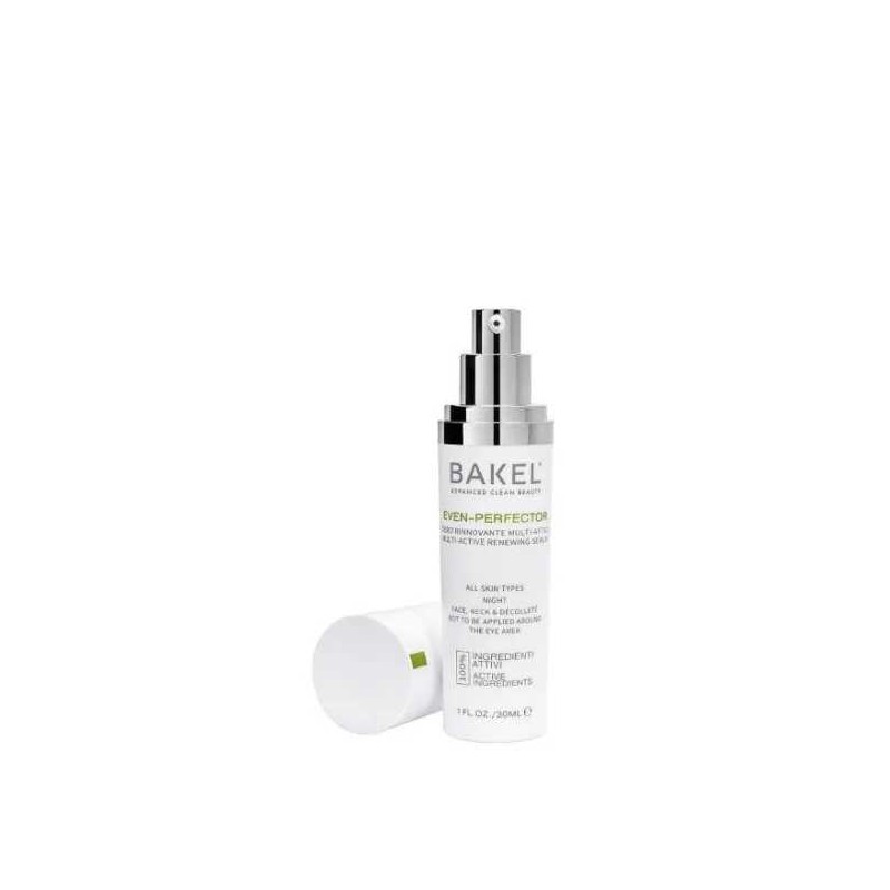 Bakel Even-Perfector Siero Rinnovante Multi-attivo Viso per Imperfezioni e Pori 30ml