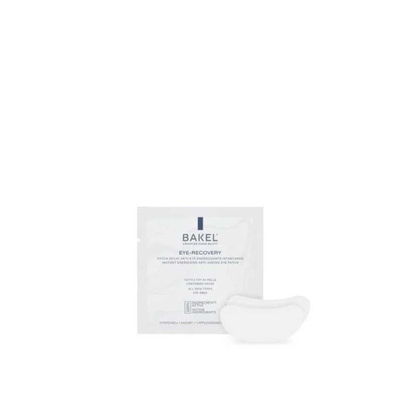 Bakel Eye-Recovery Patch Occhi Anti-Età per Borse, Occhiaie e Rughe 4x2 Patch