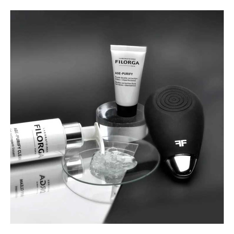 Filorga Kit Age Purify Anti Rughe e Imperfezioni 3 Step per Pelle Levigata e Purificata Formato Kit